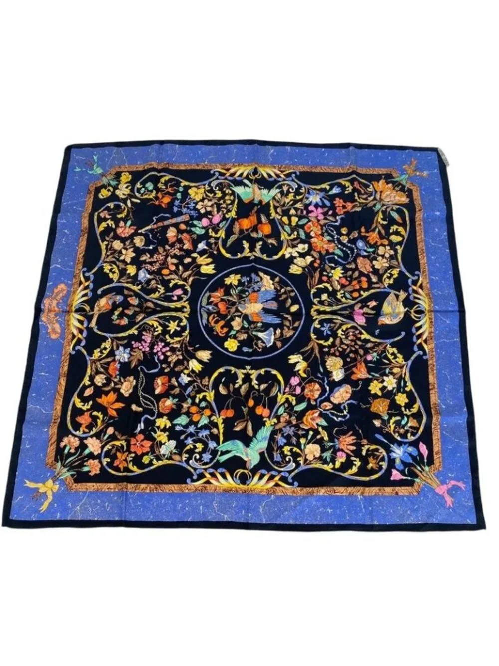 ★SOLD★ Hermes Carre 90 Pierres D'orient Et D'occident Oriental Stone and Western - Picture 1 of 5